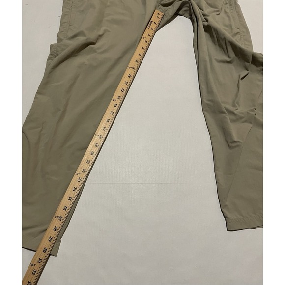 REI Co-Op Adventure Pants Mens 36 X 30 Beige Outdoor Hiking Utility UPF 40+ - Picture 6 of 7